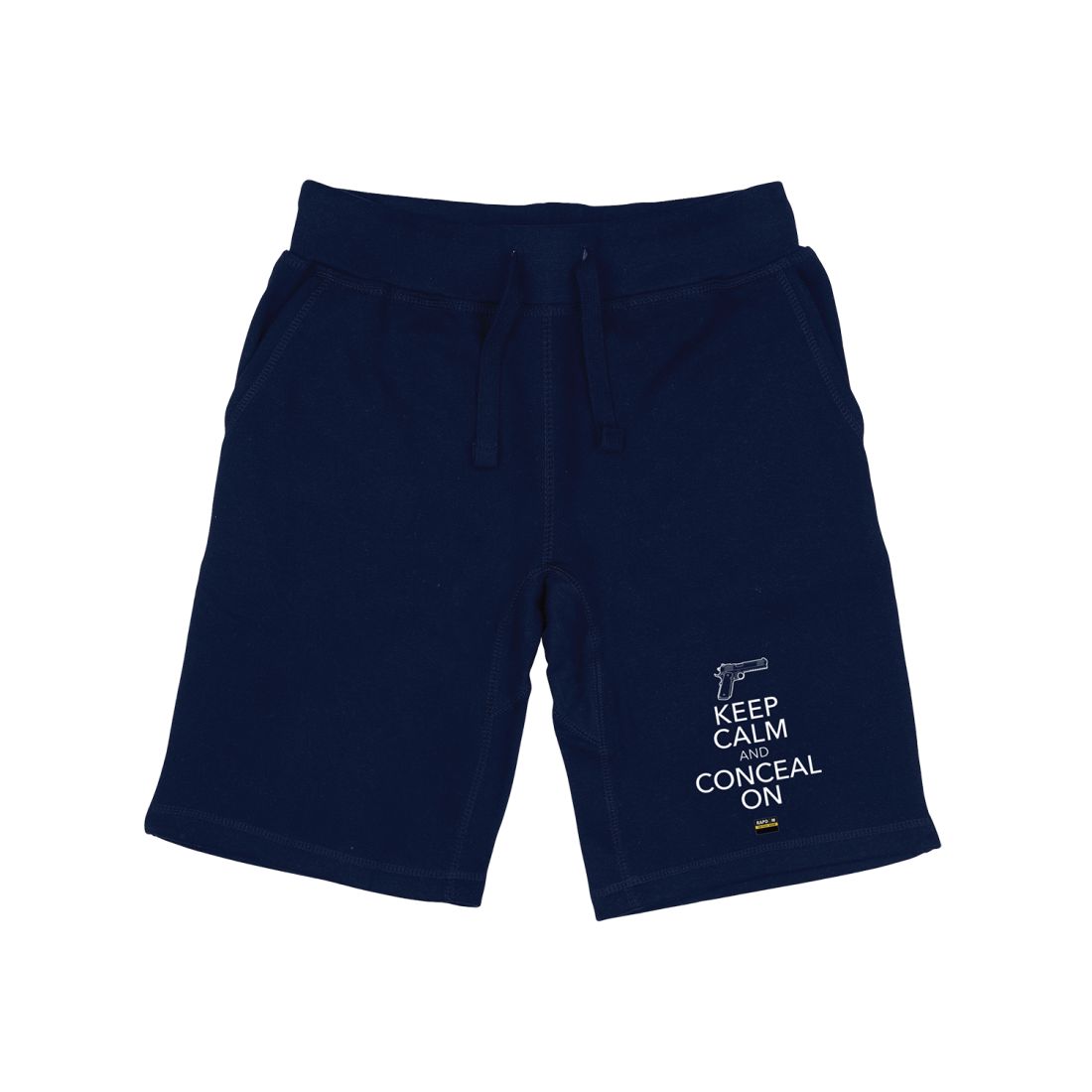 RAPDOM TS6 Fleece Gym Shorts 2nd Amendment Conceal On