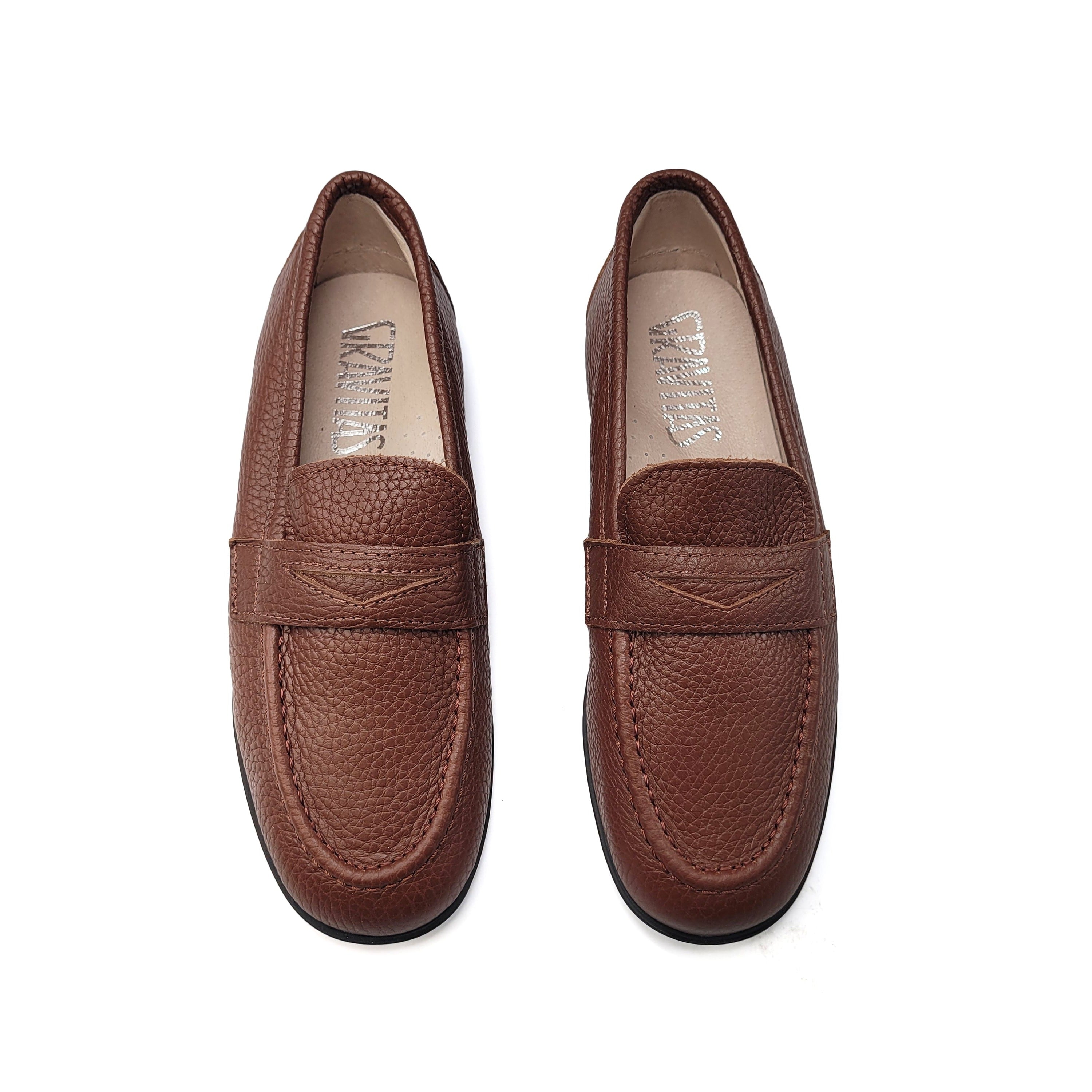 Gravitas Brown Penny Loafer 3417