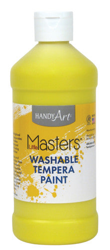 Little Masters Washable Paint, 16 oz., Yellow