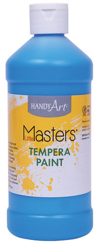 Little Masters Tempera Paint, 16 oz., Light Blue