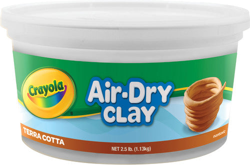 Crayola Air-Dry Clay, 2 1/2 lbs., Terra Cotta