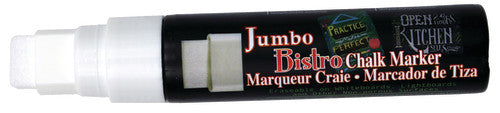 Jumbo Bistro Chalk Marker, White