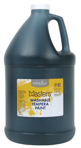 Little Masters Washable Paint, Gallon, Black