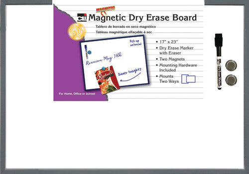 Dry Erase Boards, Magnetic, 17