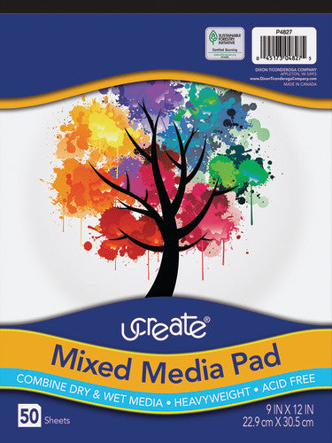 UCreate Mixed Media Pad, 9