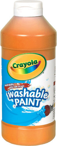 Crayola Washable Paint, 16 oz., Orange