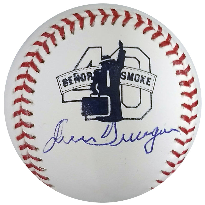 Juan Berenguer Autographed Fan HQ Exclusive Nickname Series Baseball