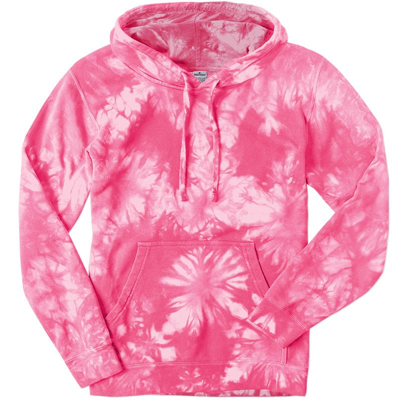 Tie-Dyed Hooded Sweatshirt