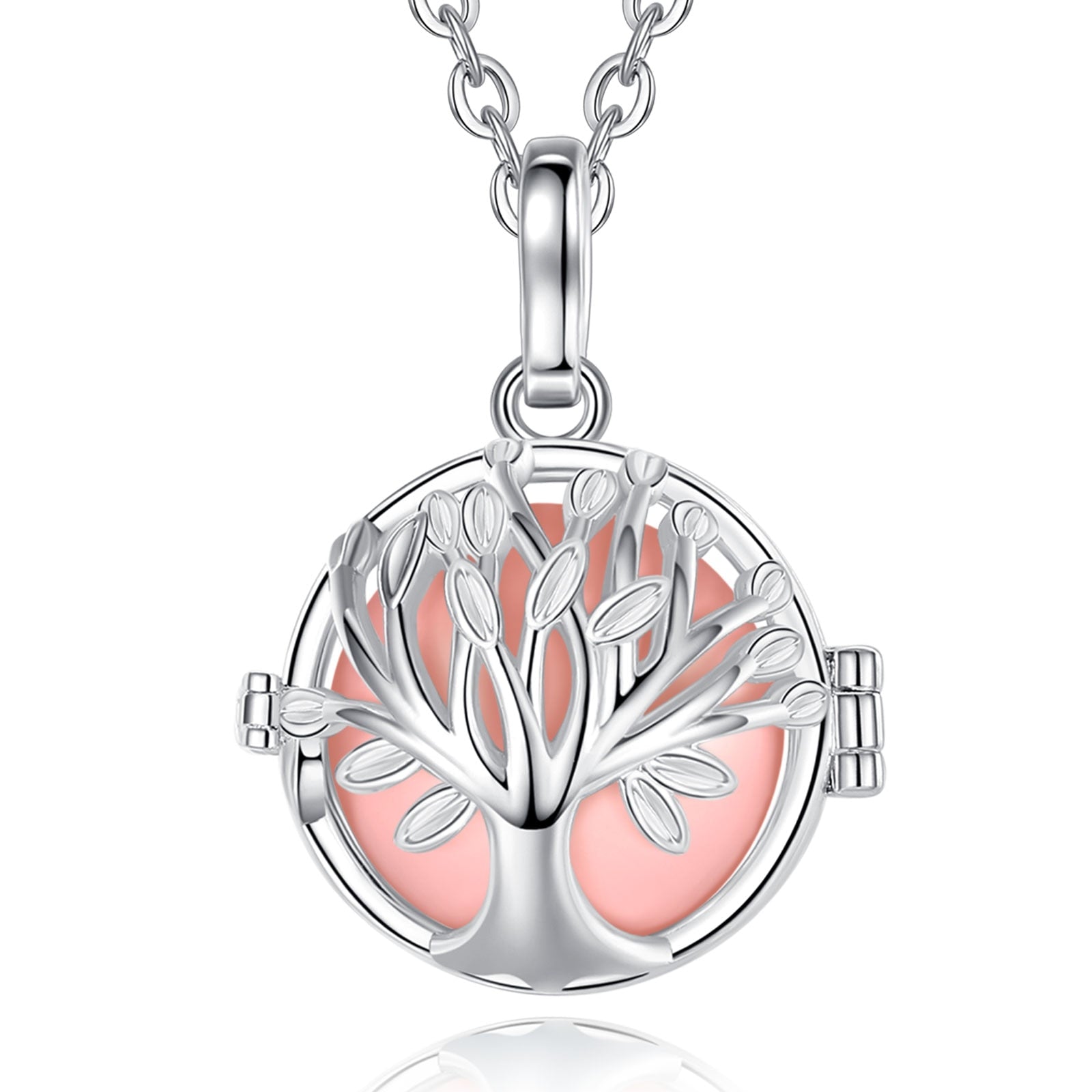 Tree Of Life Multi-Colored Pendant Necklace