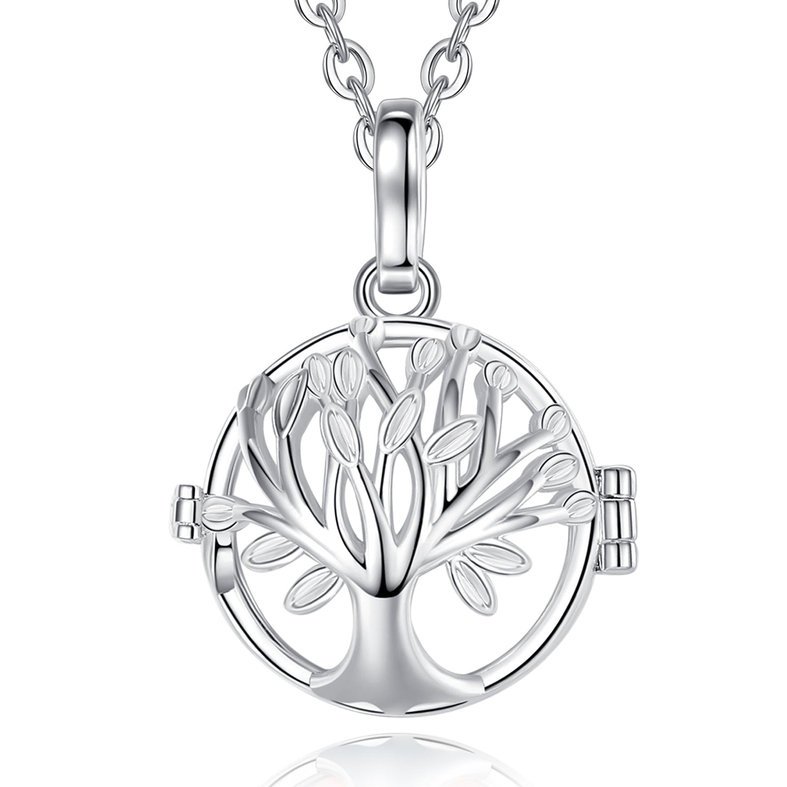 Tree Of Life Multi-Colored Pendant Necklace