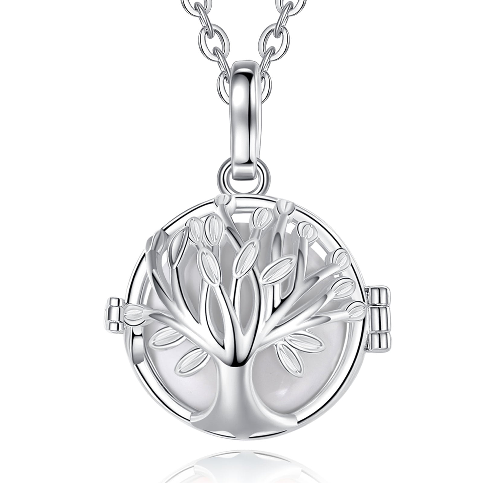 Tree Of Life Multi-Colored Pendant Necklace