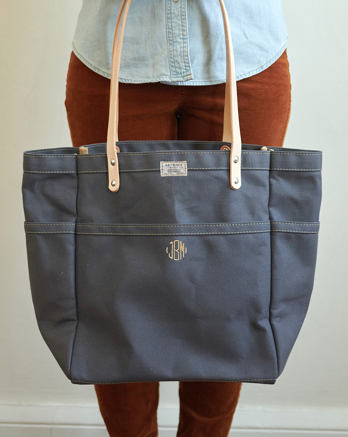 Day Tote in Duck Canvas