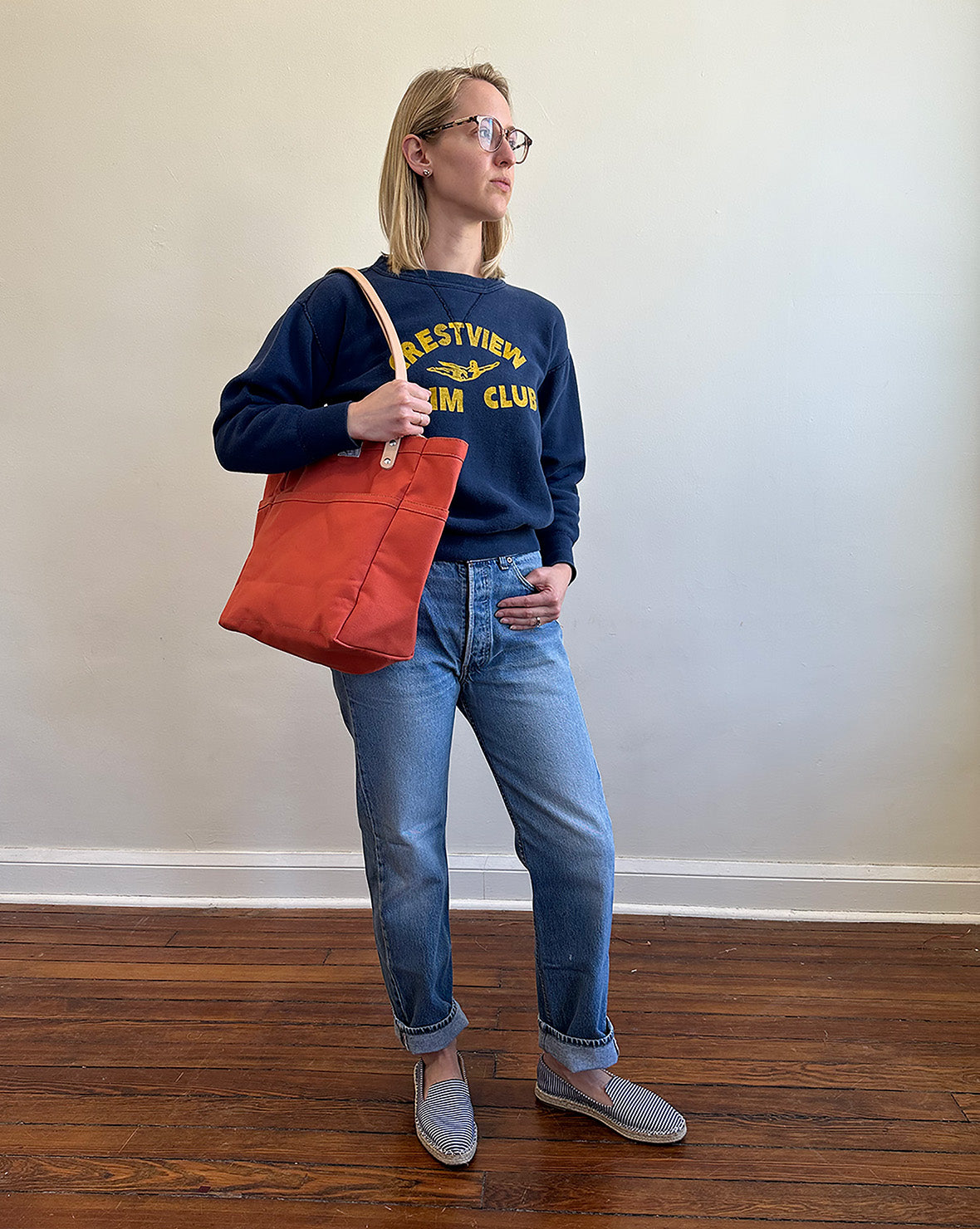 Day Tote in Duck Canvas