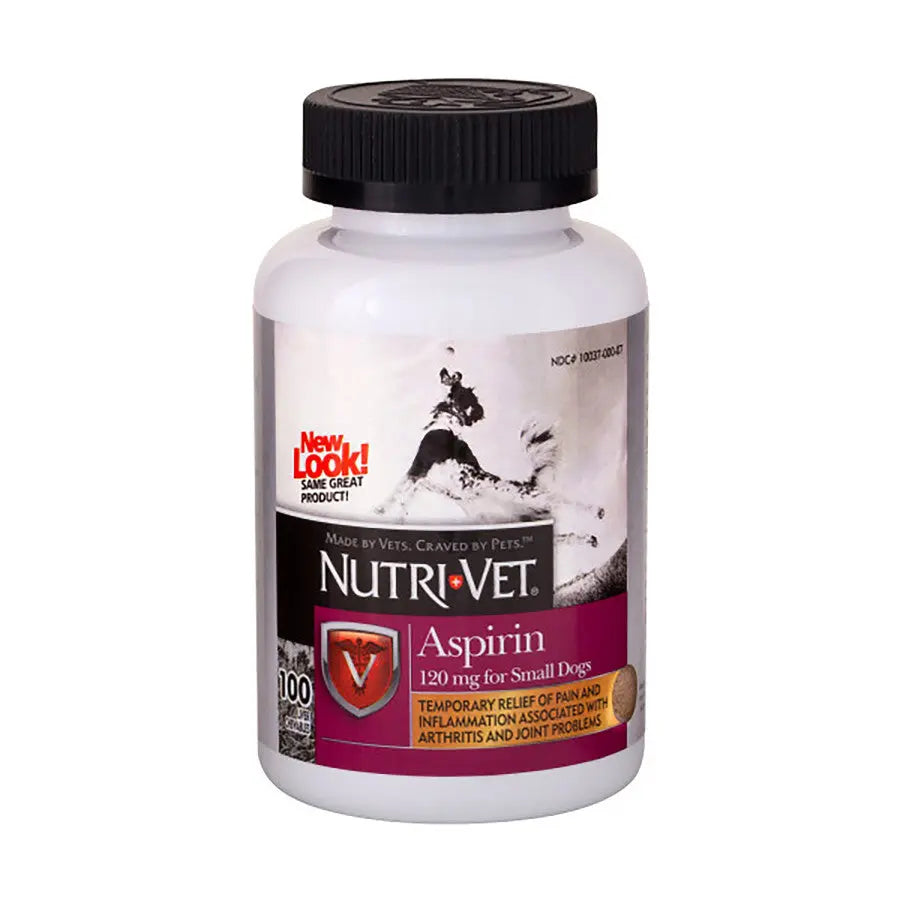 Nutri-Vet K9 Aspirin Liver Chewables Small Dogs 100 ct
