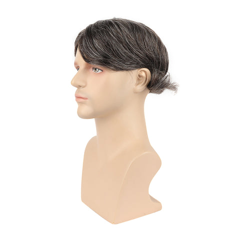 Stock Gray Hair Toupee For Men