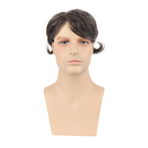 Stock Gray Hair Toupee For Men
