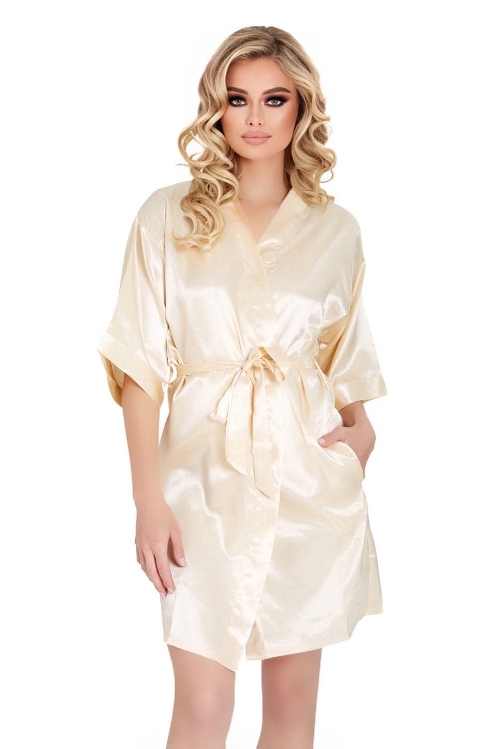 Cheyenne Satin Robe