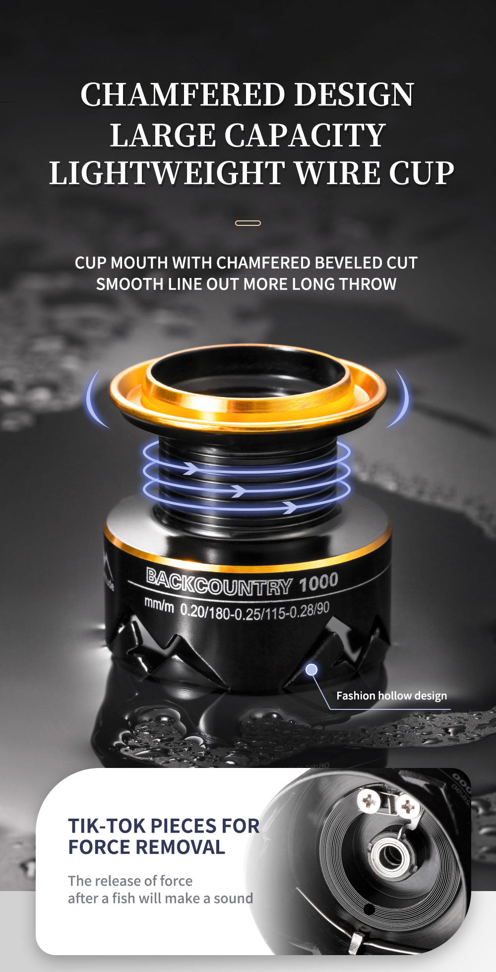 two spool and handle fishing reels tcoedm brand spinning reels