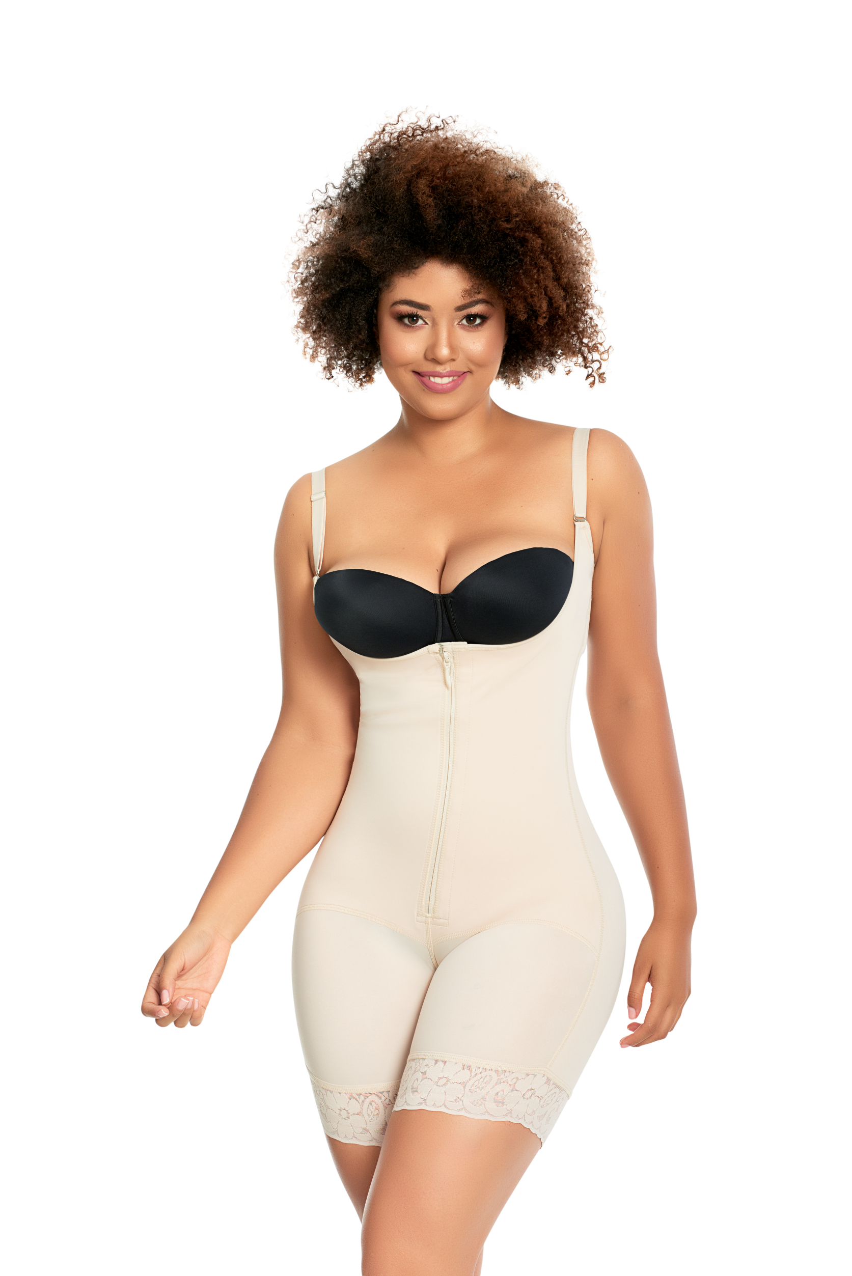 Ann Michell Body Shaper Tummy Control Zipper Ayde 1063