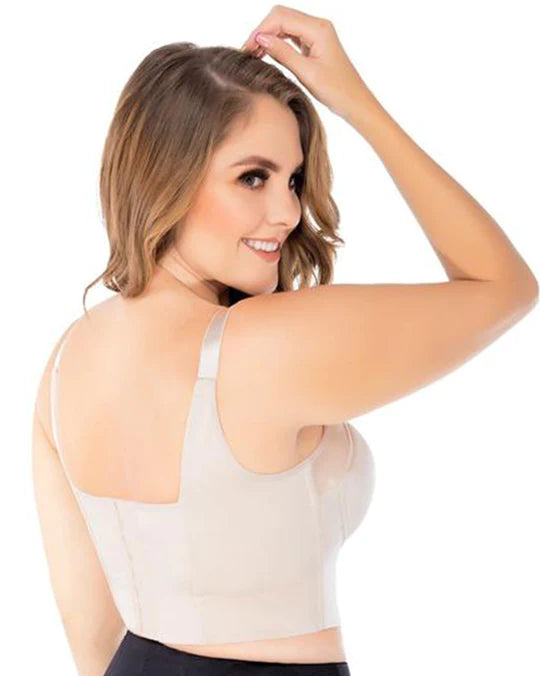 BRA 8542 Extra Firm Control Full Cup Bra with Side Support | Powernet