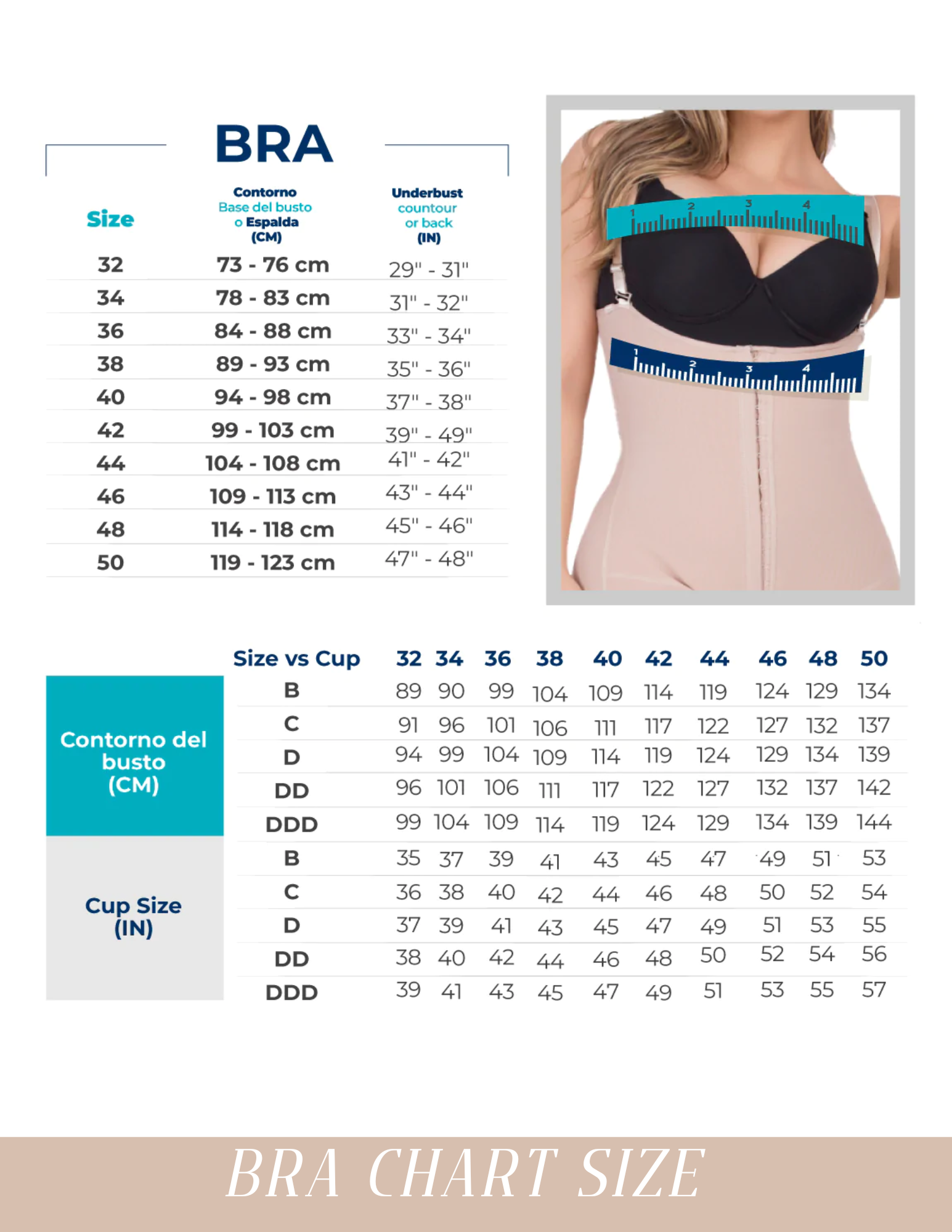 BRA 8542 Extra Firm Control Full Cup Bra with Side Support | Powernet