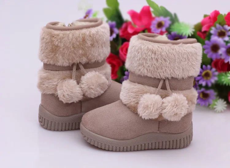 Girls Snow Boots - Winter Comfort for Little Princesses