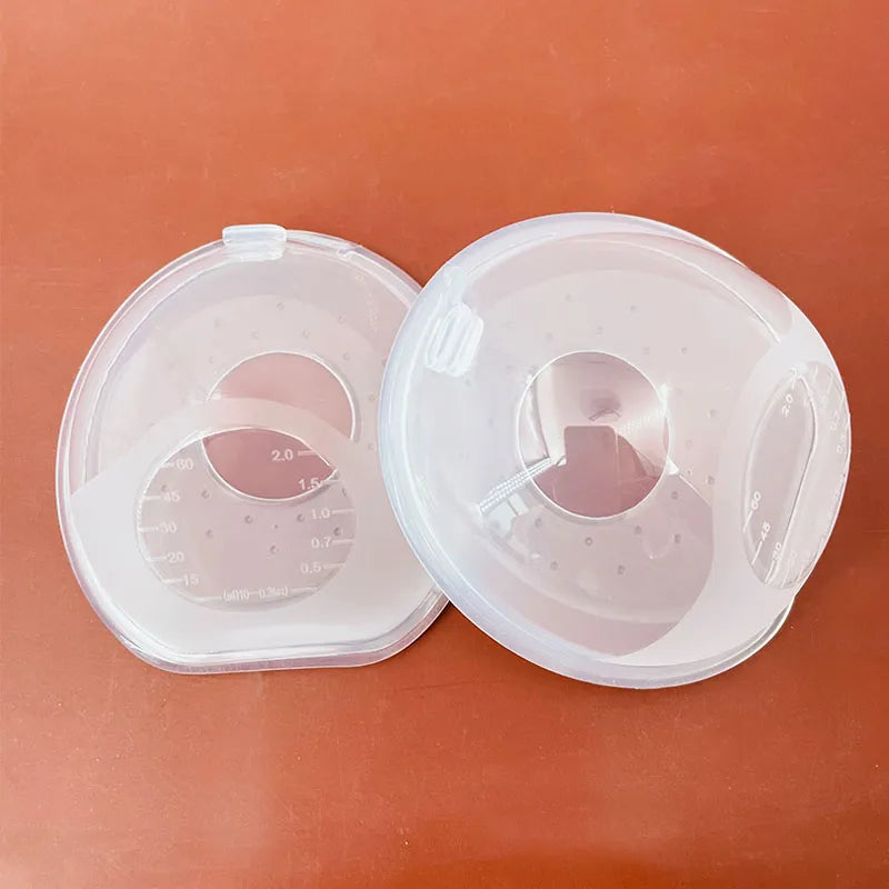 Silica Gel Breastmilk Collector: Soft & Reusable Pair