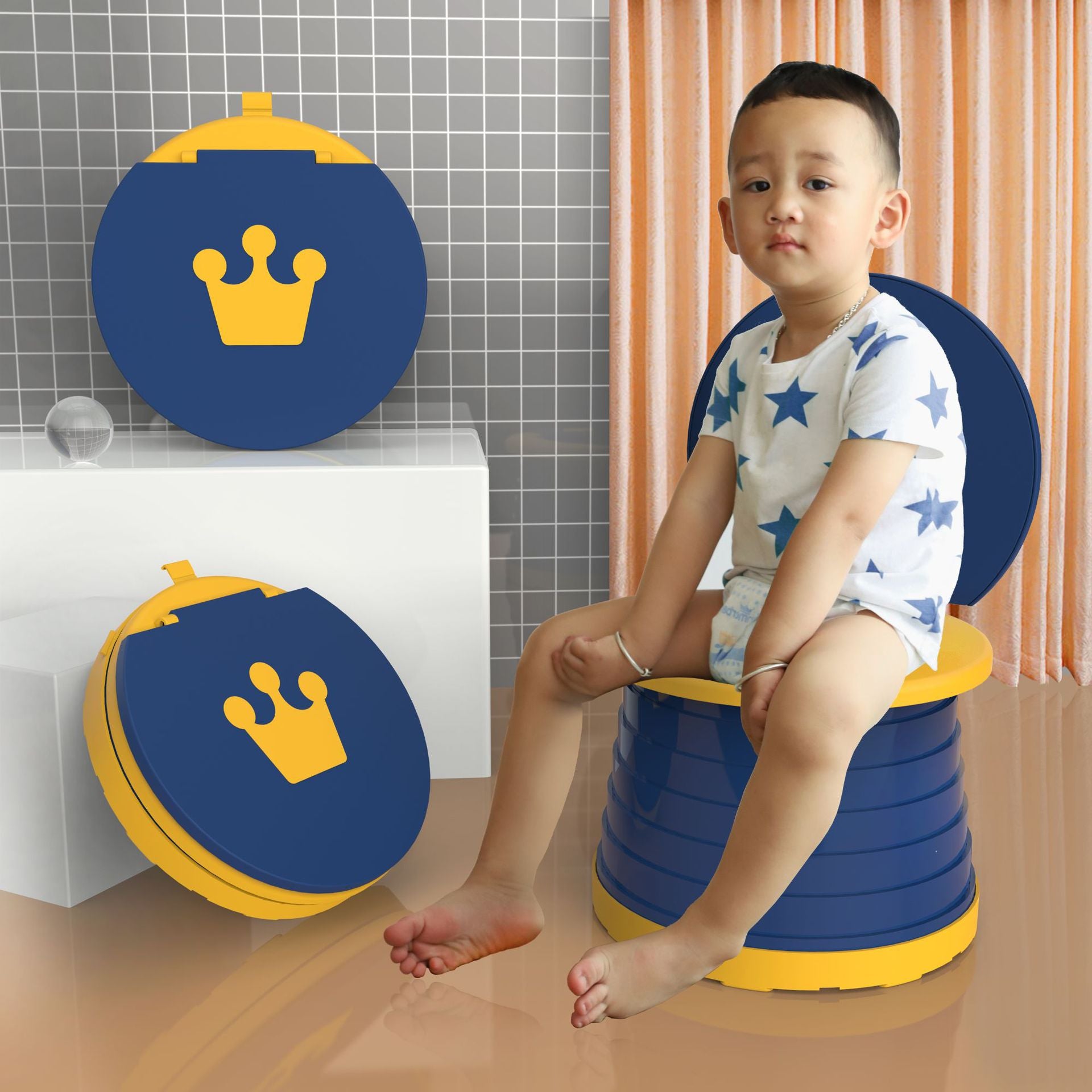 Baby Toilet Portable Travel  Potty Training Kids Toilet Seat