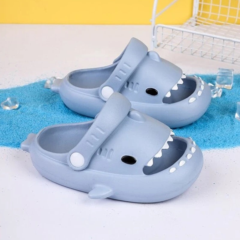 Cute Shark Shape Cartoon Slipper For Children