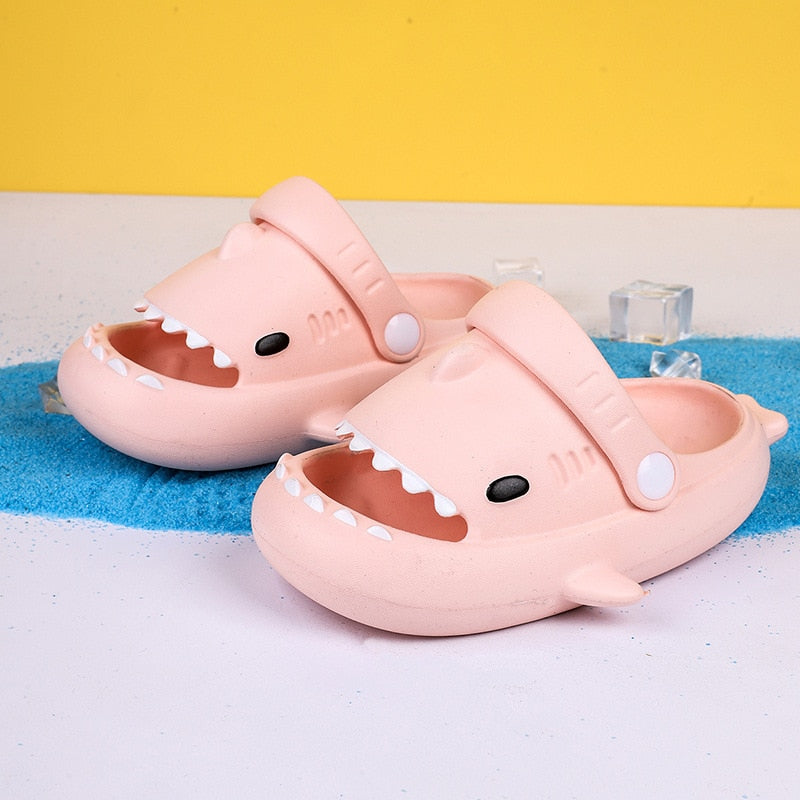 Cute Shark Shape Cartoon Slipper For Children