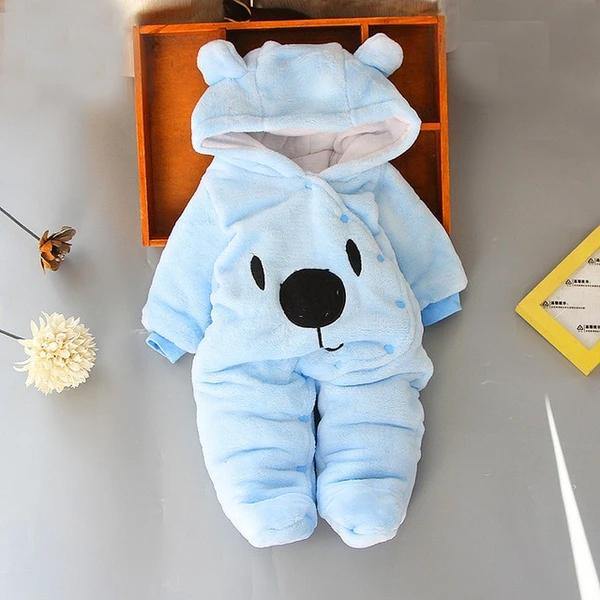 Snuggly Bear Hooded Onesie