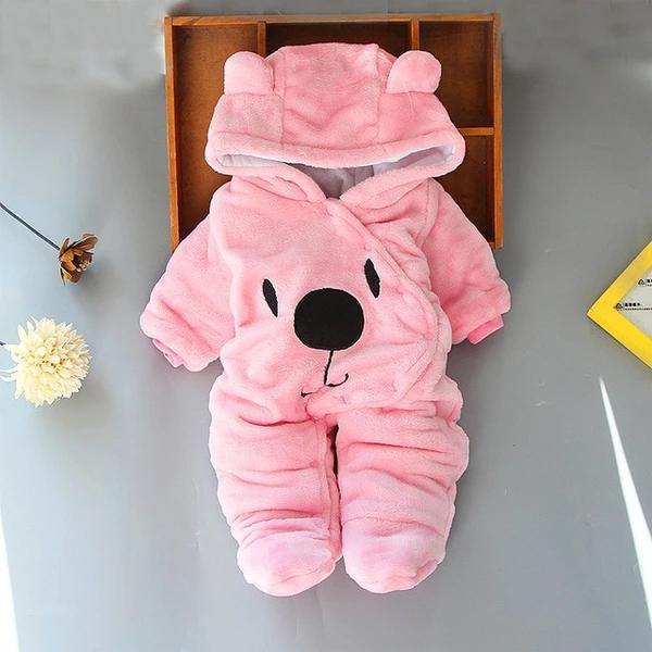 Snuggly Bear Hooded Onesie