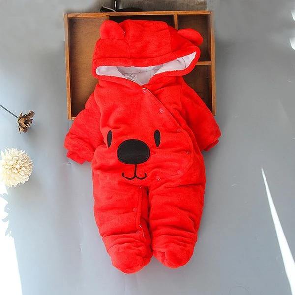 Snuggly Bear Hooded Onesie