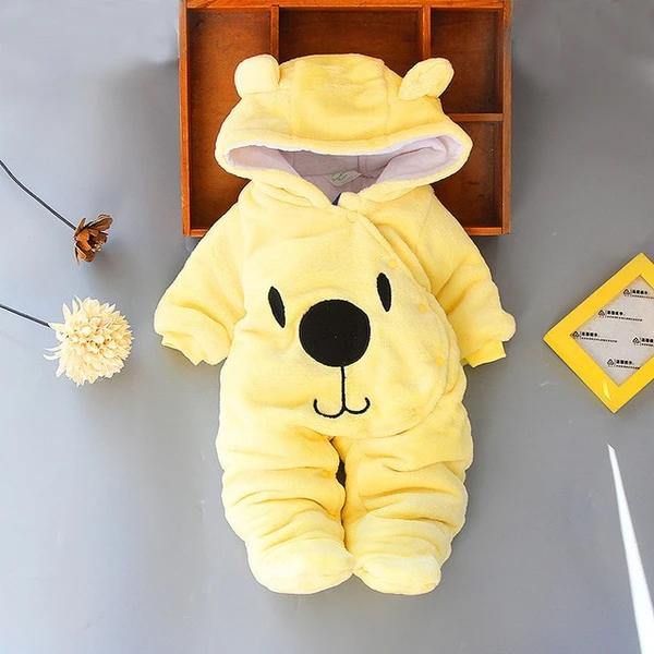 Snuggly Bear Hooded Onesie