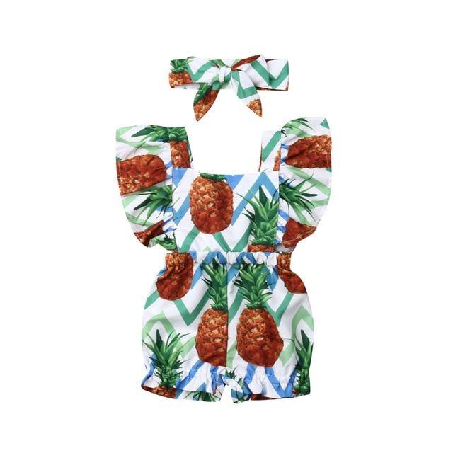 Summer Fun Ruffled Jumpsuit - 1Lovebaby