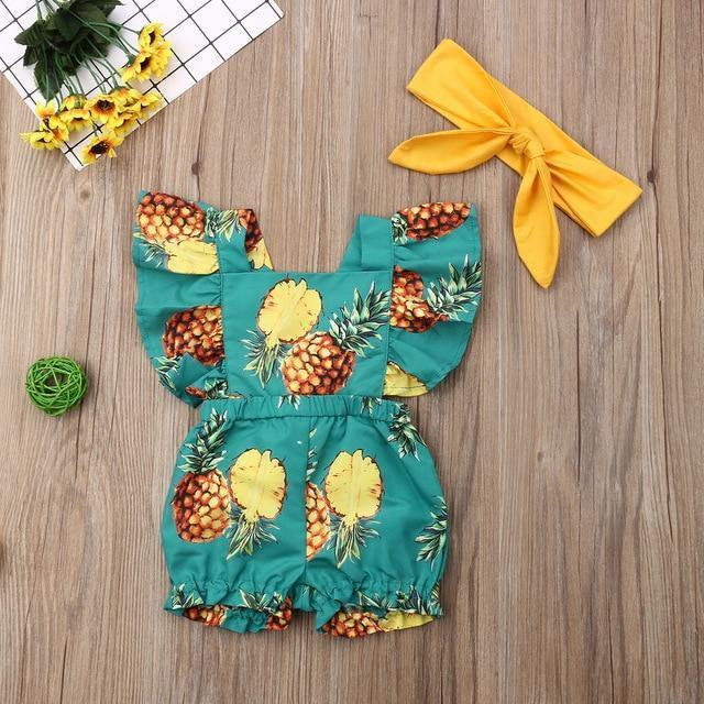 Summer Fun Ruffled Jumpsuit - 1Lovebaby