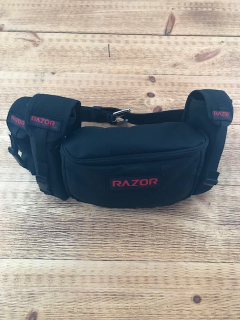 RAZOR POUCHES AND BELTS