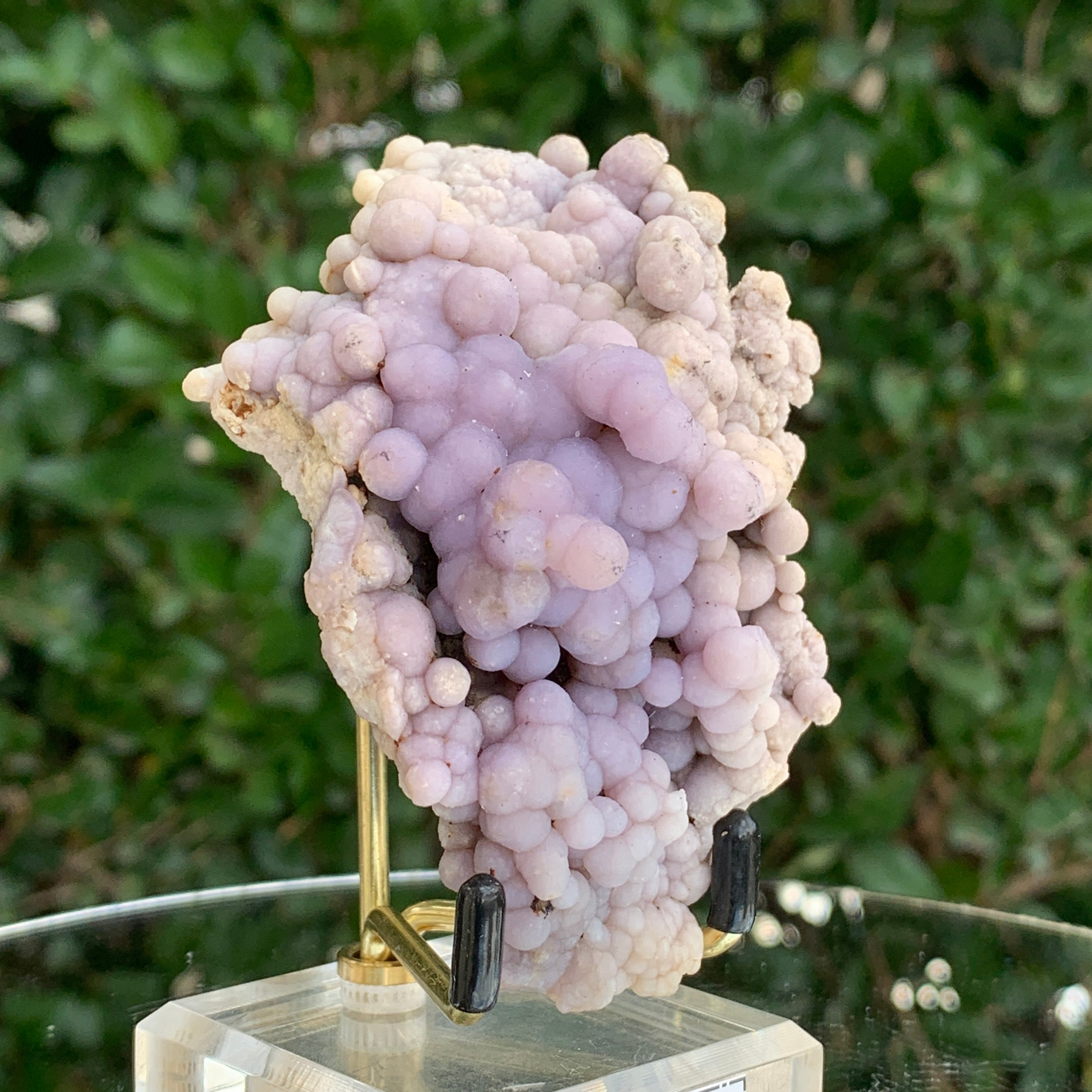 177g 8x6x4cm Purple Grape Agate Chalcedony from Indonesia