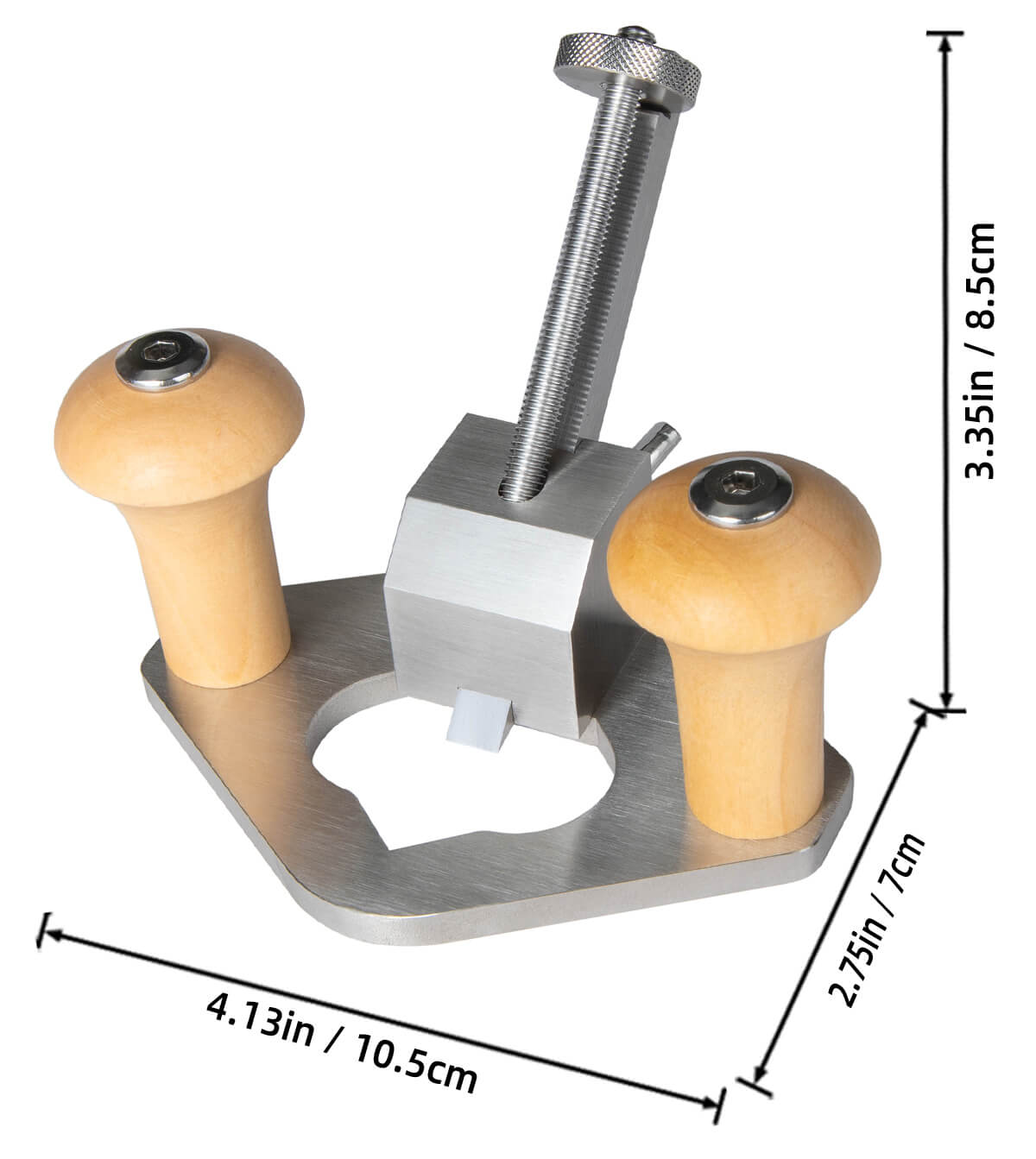 Router Plane Size