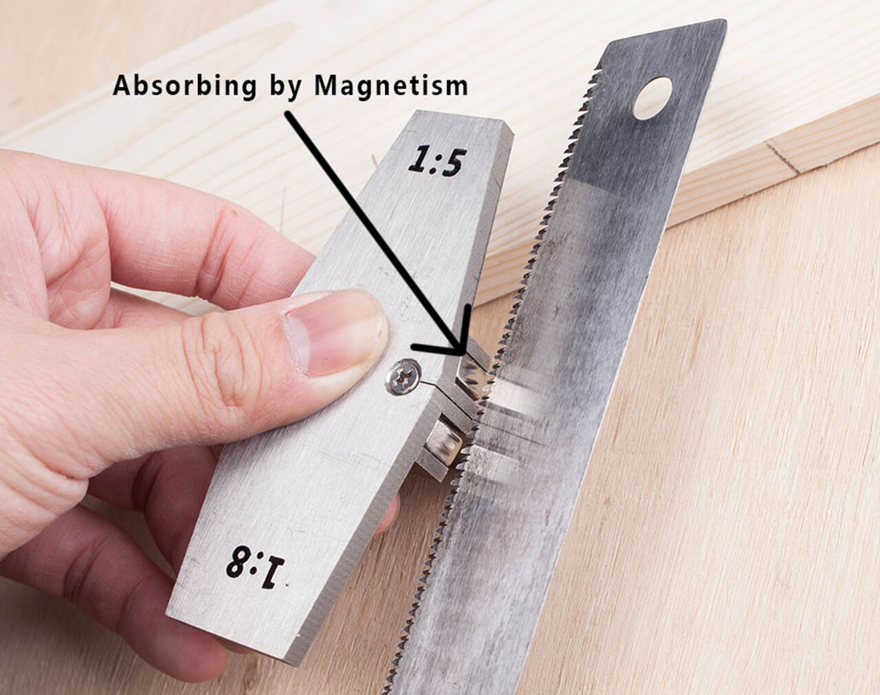 Absorbing by Magnetism