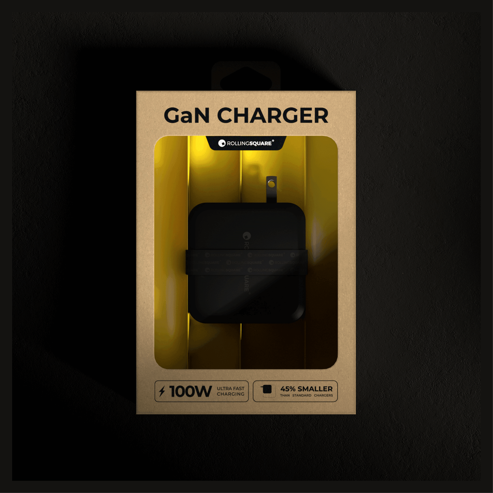 GaN Charger 30W - 45% smaller than standard chargers