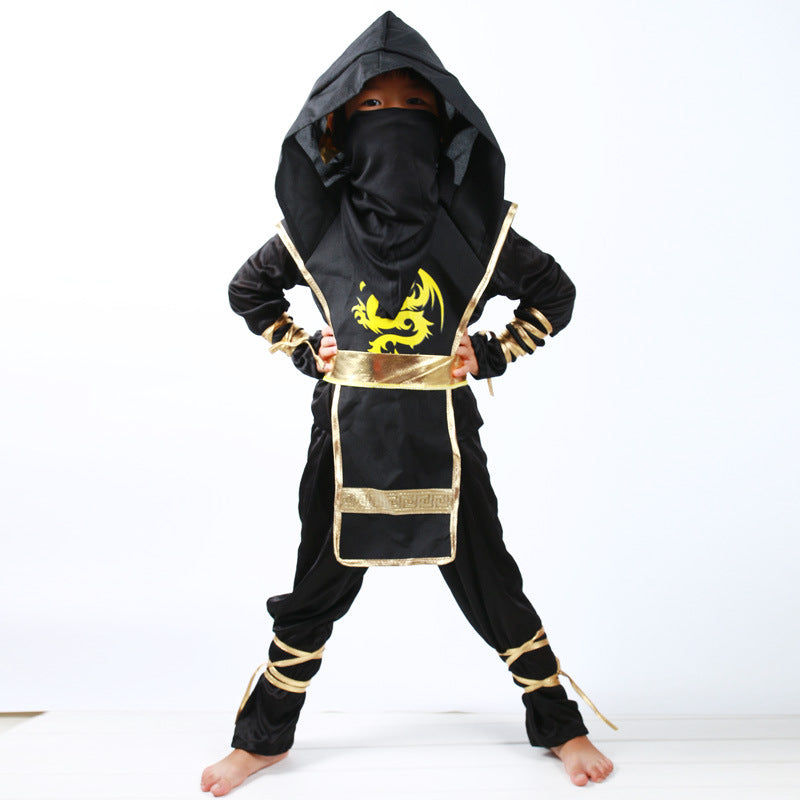 New Halloween Cosplay Children's Costumes Naruto Costume Samurai ...