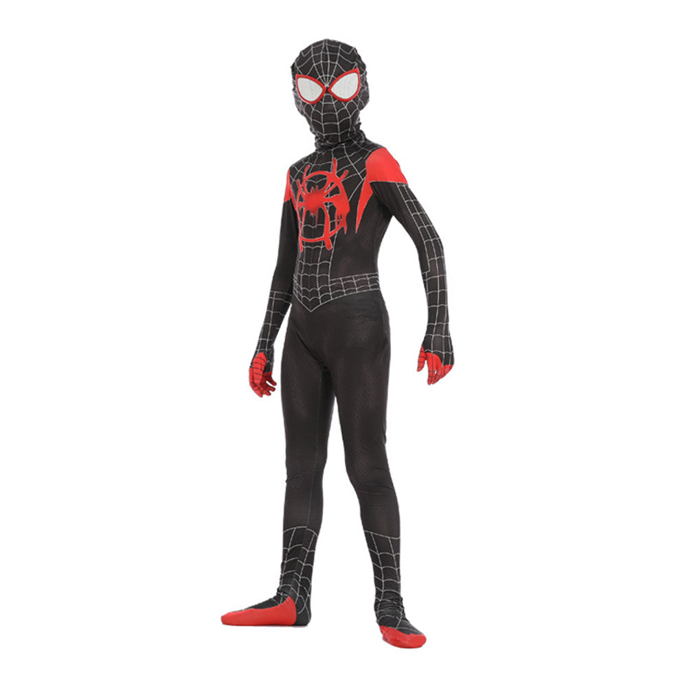 Spider-Man Into the Spider-Verse Miles Morales Cosplay Costume ...