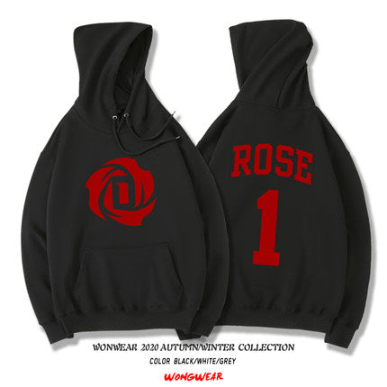 d rose hoodie