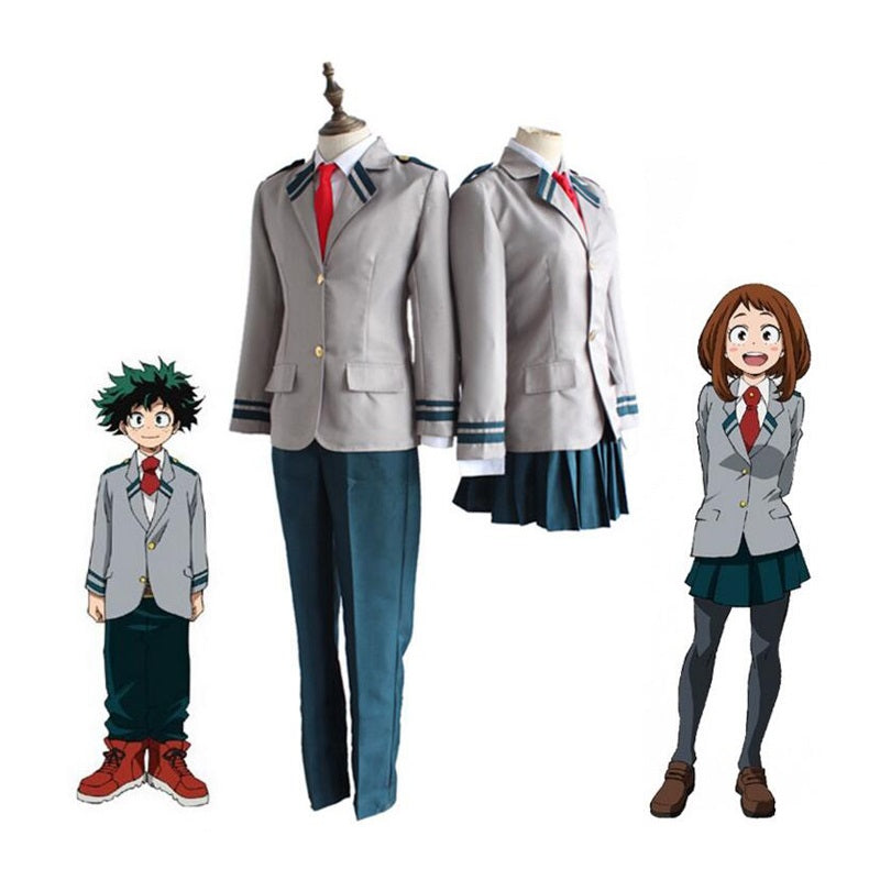 Anime Boku no Hero Academia School Uniform My Hero Academia Cosplay ...