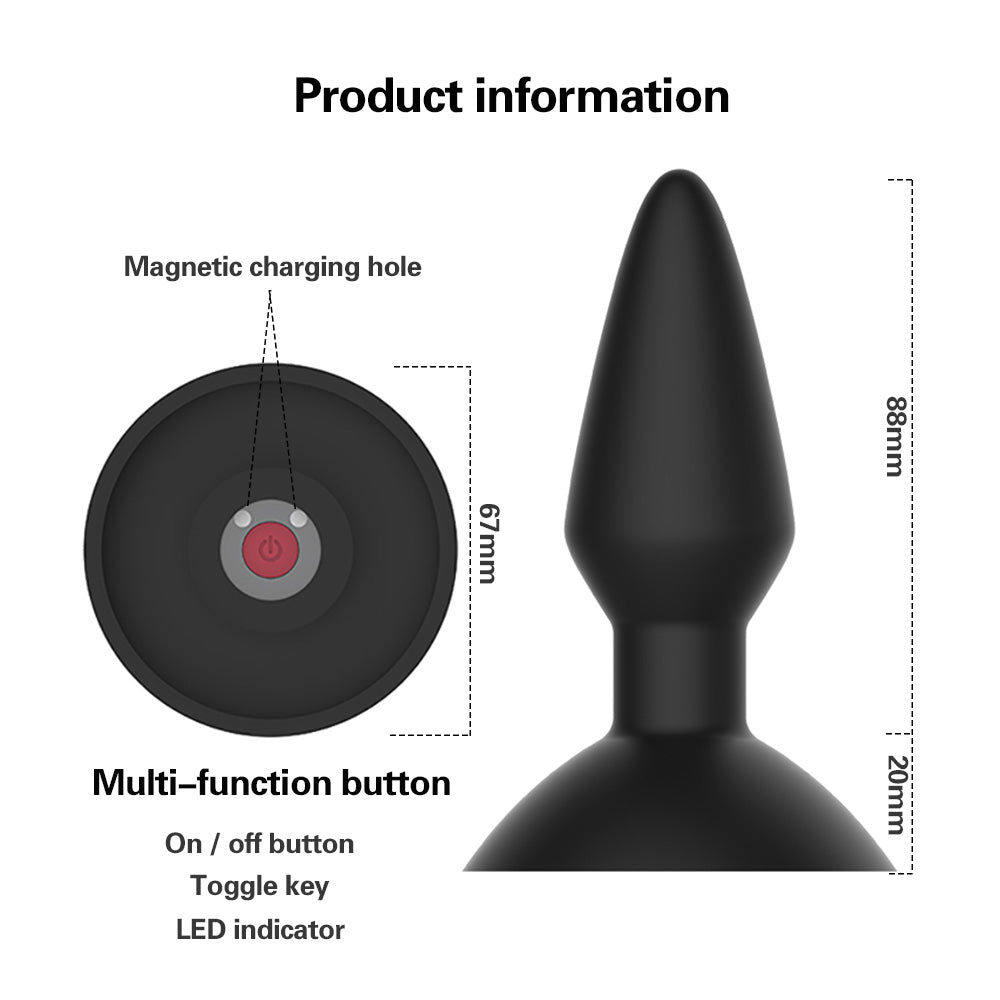 Bluetooth APP Big Anal Vibrator