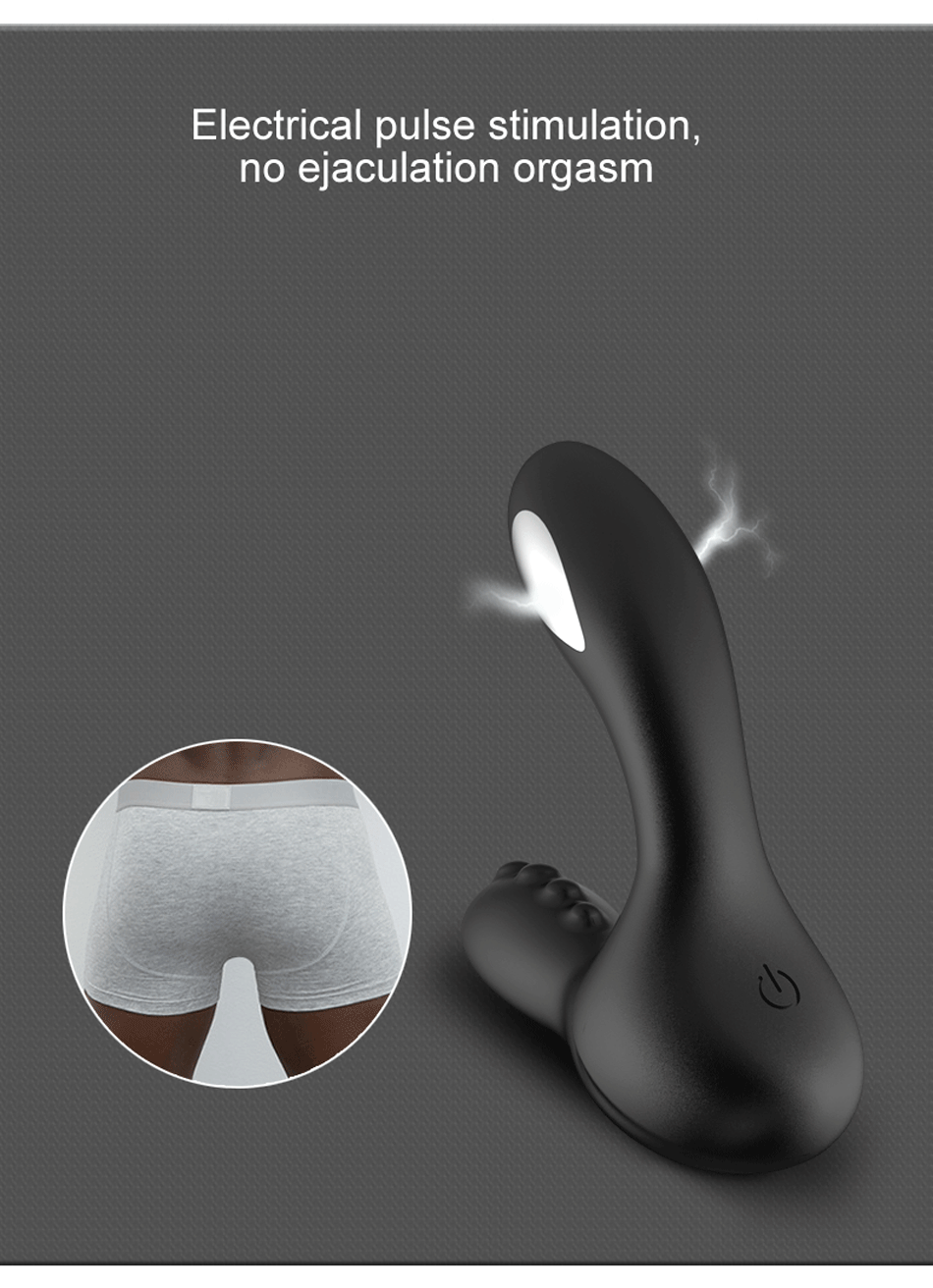 Electric Shock Prostate Massager Sex Toys
