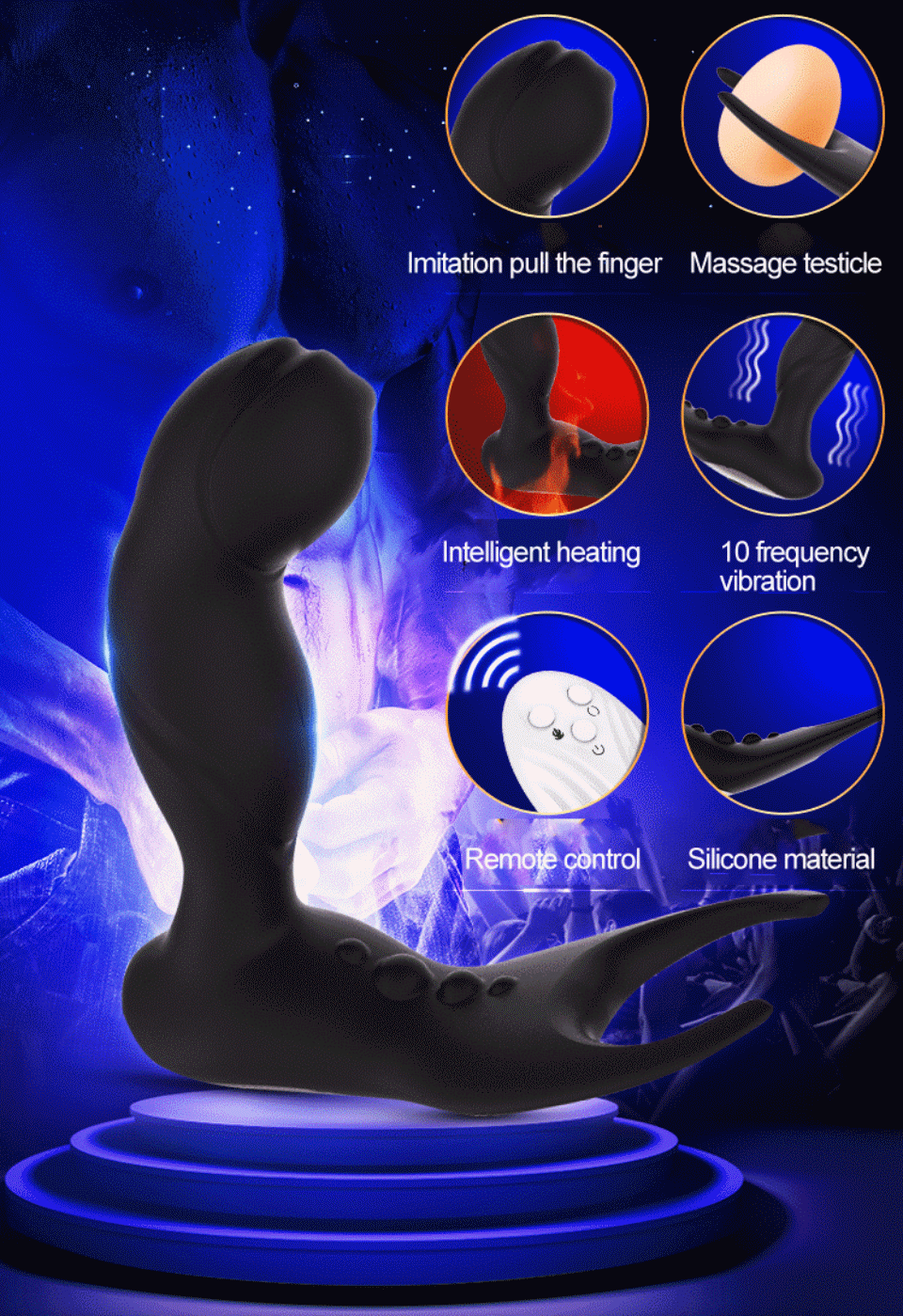 Intelligent Heating Prostata Massage