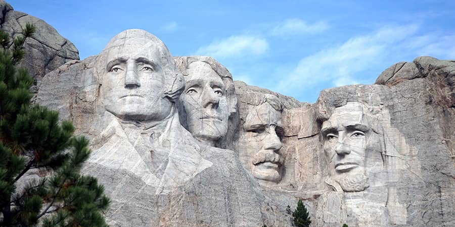 Mount Rushmore Faces