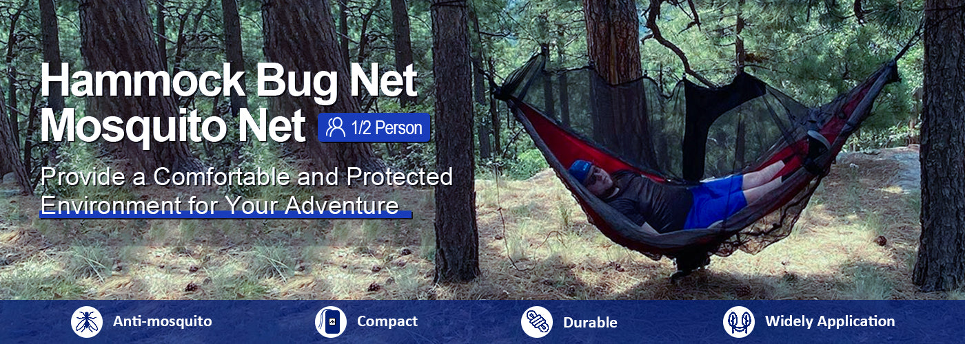 comfortable hammock bug net